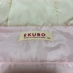 フード付きベストジャンパー 120サイズの画像