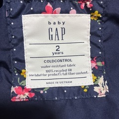 美品GAPダウンジャケット✴︎2Tの画像