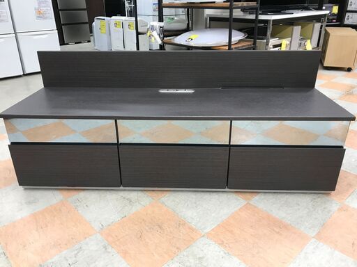＼家具＊家電のお店／【ｼﾞｬﾝｸﾞﾙｼﾞｬﾝｸﾞﾙ石川金沢店】テレビ台  木目調/ダークブラウン  W(幅)150×D(奥行き)45×H(高さ)60cm