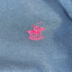 BHPC BEVERLY HILLS POLO CLUB ネイビー トートバッグの画像