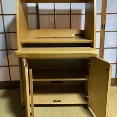 カリモク　パソコンデスク　ワークデスクの画像