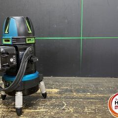【久留米】【引き取り限定】【中古品】makita マキタ SK507GDZN 墨出し器 バッテリ(10.8V/4.0Ah)×1・充電器・受光器(LDG-6)・バイス・メガネ・説明書・ケース付の画像