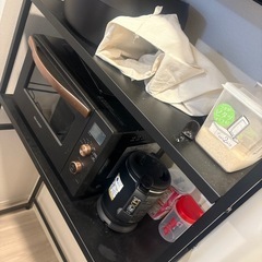 山善 YAMAZEN レンジ台 ゴミ箱 収納 レンジボード RPE-F853の画像