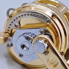 ALLIGATOR アリゲーター技研 BATTLE20 両軸リール 船釣り リール 釣り用品 元箱 ハンドル 取扱説明書付属 船用 手動リール 釣り具の画像