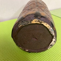 手作り　陶器　花瓶　の画像