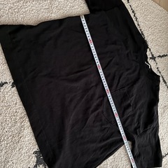 オーバーサイズ黒のＴシャツの画像