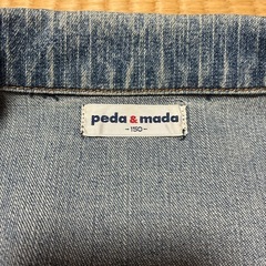 女児デニムジャンパー 150サイズの画像