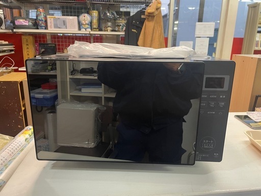 【極美品】　シロカ　電子レンジ　OB-R18F1 2024年製