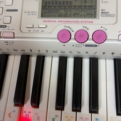 値下げ！！CASIOカシオ　キーボードLK-105 光ナビルーチェ の画像