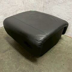 【Inter Livax】 インターリバックス オットマン ブラック インテリア 家具 ① A0833の画像
