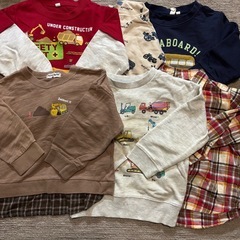 子供服サイズ100長袖の画像