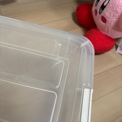 　コロ付き収納ケース　押入れ収納ケース　　の画像