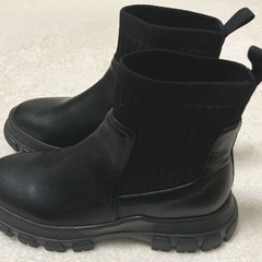 ORiental TRaffic リブニットブーツ　レディース　冬の画像