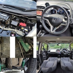 埼玉発ホンダ フィット ハイブリッドAT年税8800円貨物登録4ナンバー絶好調屋根下保管車TEIN車高調の画像