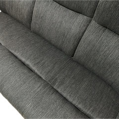 ニトリ　ソファ　3人掛け　グレーの画像