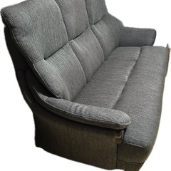 ニトリ　ソファ　3人掛け　グレーの画像