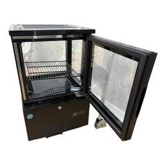 4面ガラス冷蔵ショーケース RITS-41 LED照明 卓上型 小型タイプ 業務用 中古美品の画像