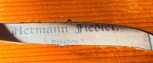 【ドイツ製】Hermann Fiedler ヴァイオリン＋ドイツ製弓