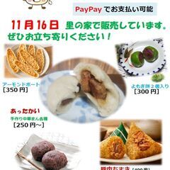 11月16日里山公園まつり里の家マルシェに出店いたします。