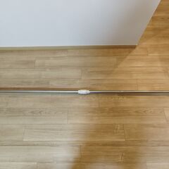 突っ張り棒・ステンレス・洗濯物干し・110～190cm 取付簡単 工具不要 浴室用ステンレス伸縮棒 の画像