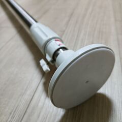 突っ張り棒・ステンレス・洗濯物干し・110～190cm 取付簡単 工具不要 浴室用ステンレス伸縮棒 の画像