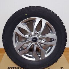 【バリ山】ブリヂストン製 スタッドレスタイヤ 215/60R16 オデッセイ ヴェゼルの画像