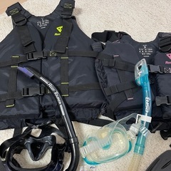 シュノーケル親子セットの画像