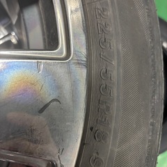 タイヤホイールセット　225/55R18 4本　夏の画像