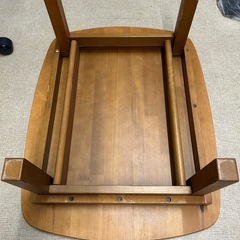 0円　折りたたみローテーブル　ちゃぶ台の画像