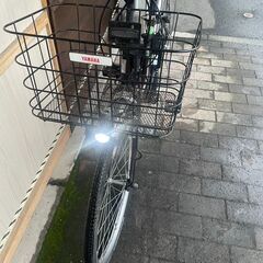 リサイクルショップどりーむ荒田店　No572 訳アリ(説明欄要読)　電動自転車　見た目綺麗です　YAMAHA　PASCHEER　ギア内装３段切り替え　バッテリー　充電器付属　の画像