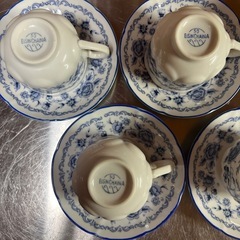 EISIN CHINA ５客カップ&ソーサーの画像