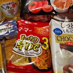 半額以下調味料とお菓子　ちゃんと読んで下さい　大岡山駅ですの画像