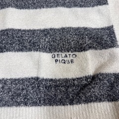 GELATO PIQUE ボンボン付きブランケットの画像