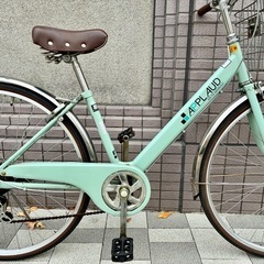 自転車 サイクルスポット アプロード 27インチ 6段変速　オートライト　東京　中央線　吉祥寺駅　三鷹駅　京王線　仙川駅の画像
