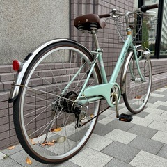 自転車 サイクルスポット アプロード 27インチ 6段変速　オートライト　東京　中央線　吉祥寺駅　三鷹駅　京王線　仙川駅の画像