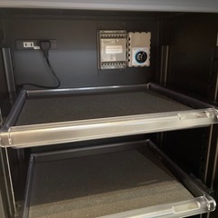 【東洋リビング】【全自動防湿庫ED-120CATP（B）】【オートクリーンドライ】※鍵欠品•保証無し★クリーニング済み【管理番号1113】野の画像