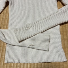 ニットカットソー Sサイズの画像