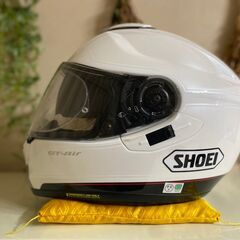 SHOEI ショウエイ GT-Air WANDERER TC-6 フルフェイスヘルメット 除菌消臭済 Sサイズ シルバー ホワイトオートバイ ツーリング ライディング バイカー バイク用品の画像