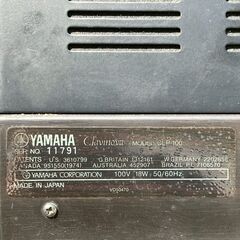 【❗️✨名器✨❗️】YAMAHA Clavinova CLP-100 電子ピアノ 1987年製 動作確認済🎹の画像