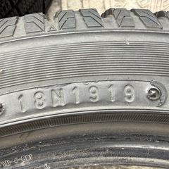 スタッドレスタイヤ　軽四サイズ
の画像
