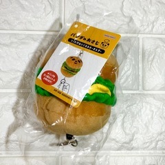 【新品】　定価1870円 ！　パンダのおさじ　リール付き　ぬいぐるみキーホルダーの画像