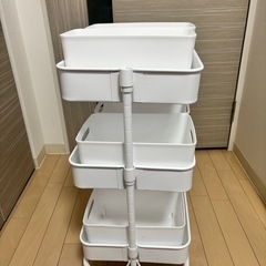 キッチンワゴン・ケースセットの画像