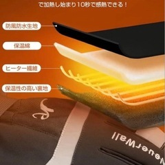 電熱グローブ　手袋の画像