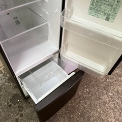 2019年製　パナソニック　168L 冷蔵庫　NR-B17BW-Tの画像