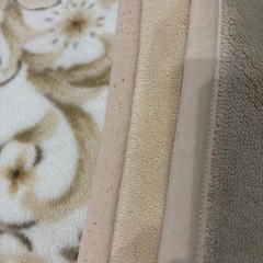 2枚合わせシングル毛布の画像