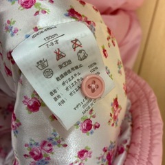 新品！女の子　洋服　プリンセスコート120　130 おまけたくさんの画像