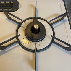 Rinnai ガスコンロ　後テーブル付きの画像