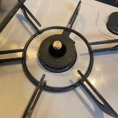 Rinnai ガスコンロ　後テーブル付きの画像