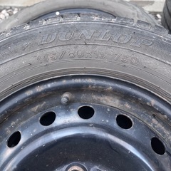 スタッドレス　145/80R13 2019年製　ウィンターマックスの画像