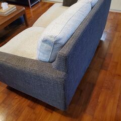 二人掛けソファ(布製)の画像